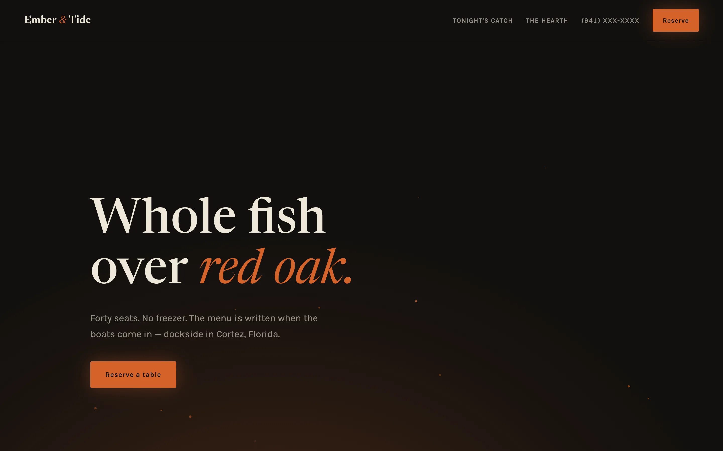 Ember & Tide · Char Room