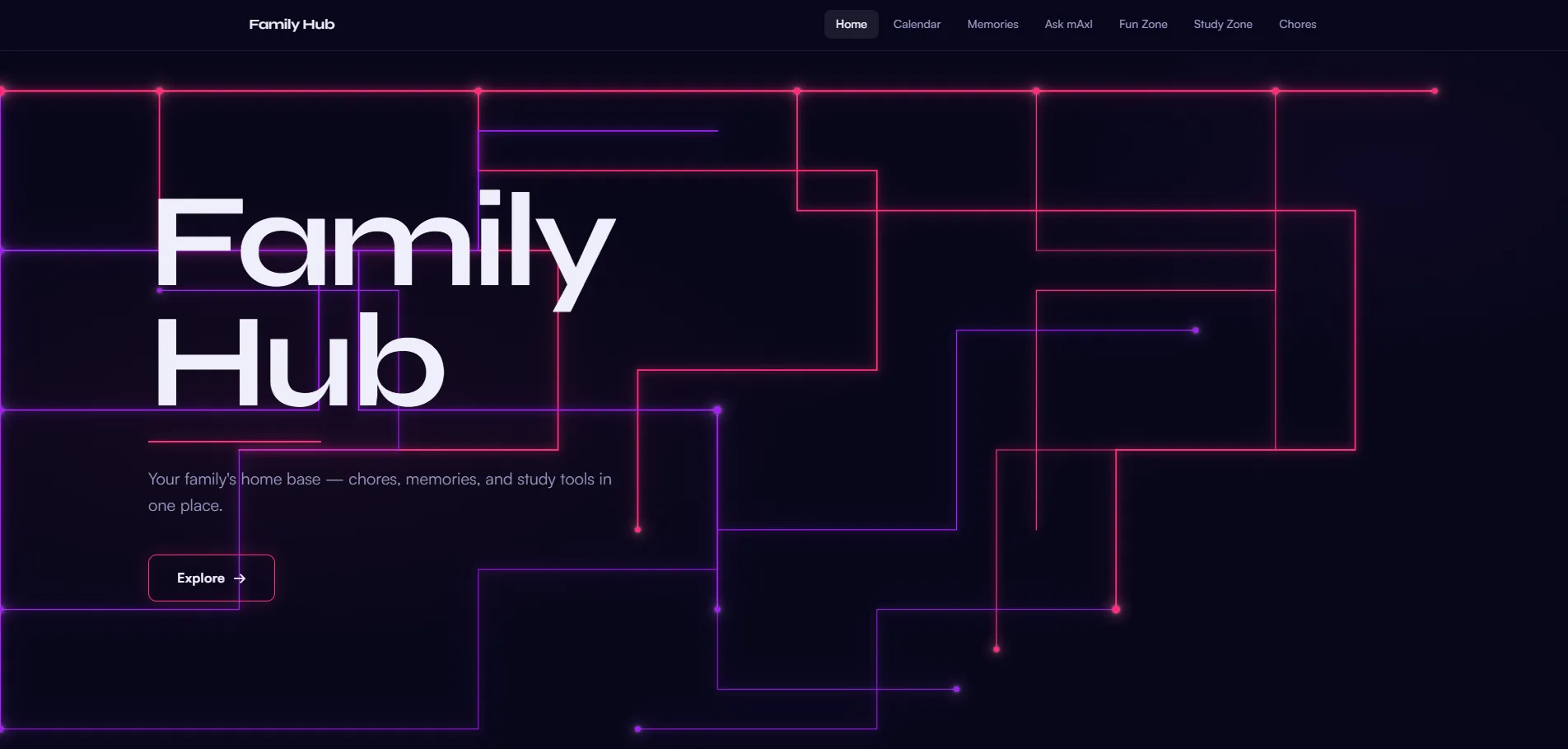 Family Hub · Home